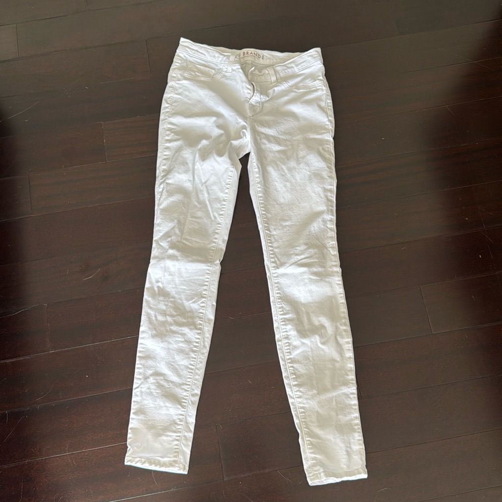 J Brand White Jeans